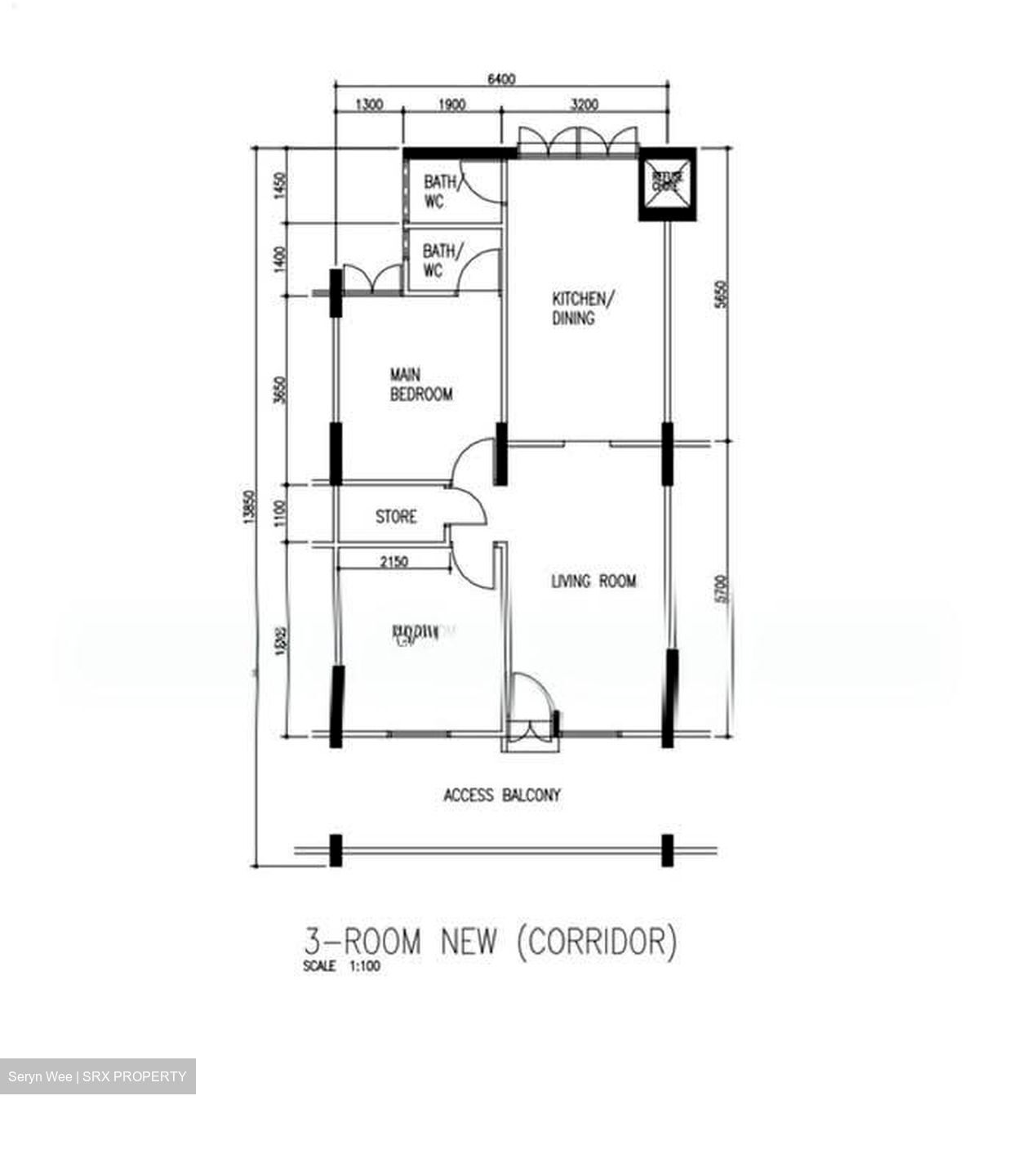 Blk 475 Teck Ghee Horizon (Ang Mo Kio), HDB 3 Rooms #568333971
